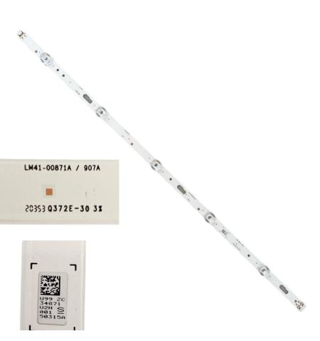 Tiras 5 Led Samsung UE55AU7105K BN96-50315A LM41-00871A Tiras 5 Led Samsung UE55AU7105K BN96-50315A LM41-00871A