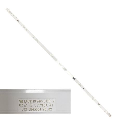 Tira 8 leds Sony KD-43X89J LB4305J V0_02 E469119 4305J00002 swap de desmontaje Tira 8 leds Sony KD-43X89J LB4305J V0_02 E469119 4305J00002 swap de desmontaje
