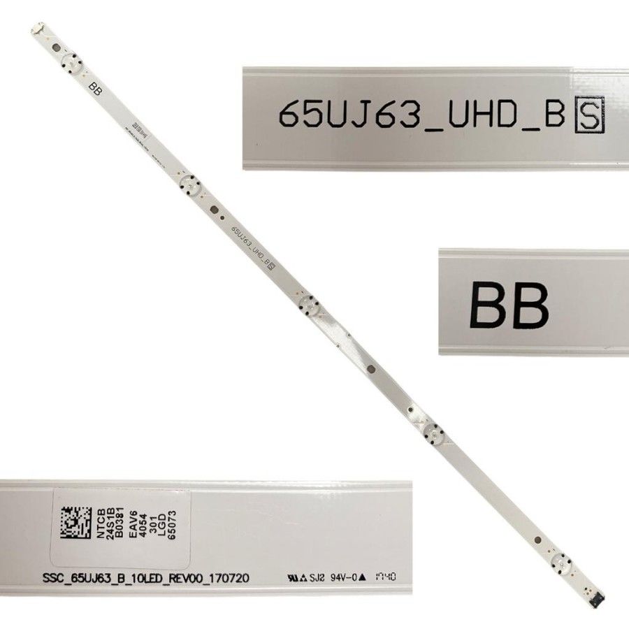 LG OEM LED Strip Kit For 65UJ6300-UA & 65UJ5500-UA TVs – Full Set, 12 Strips