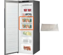 Embellecedor Frontal Cajón pequeño Congelador Ariston Hotpoint UH8 F1C X 1 NUEVO