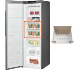 Cajón pequeño Congelador Ariston Hotpoint UH8 F1C X 1 NUEVO