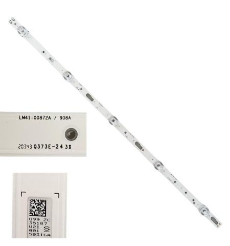 Tiras 5 Led Samsung UE55AU7105K BN96-50316A LM41-00872A Tiras 5 Led Samsung UE55AU7105K BN96-50316A LM41-00872A